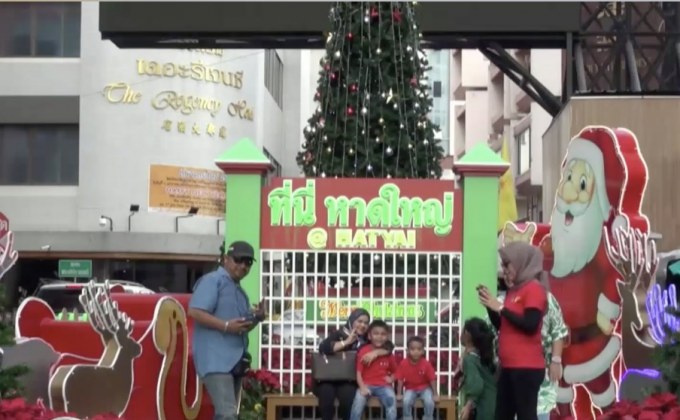 หาดใหญ่ จ.สงขลา เริ่มเทศกาลปีใหม่ สุดคึกคัก