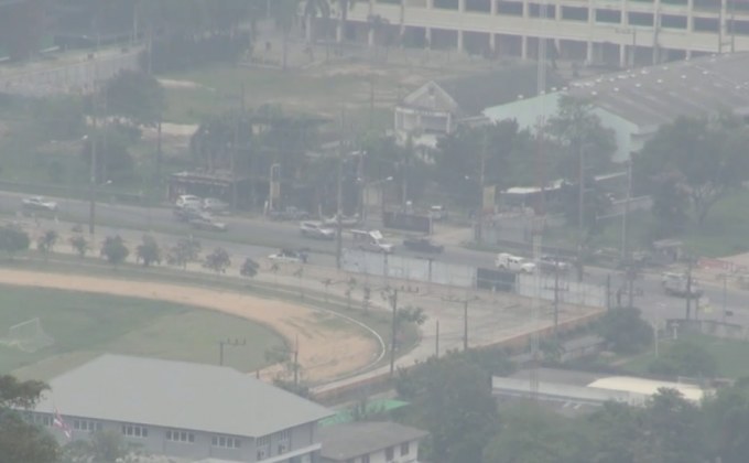 หมอกควันปกคลุมหาดใหญ่ จ.สงขลา ต่อเนื่อง 