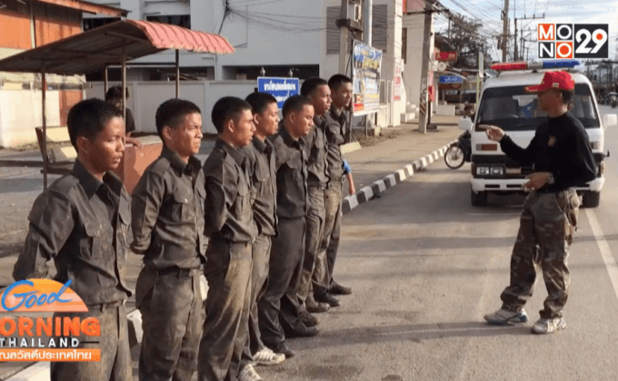 ชาวบ้าน ฮือฮา รับน้องใหม่ตำรวจแฝด สภ.ทุ่งใหญ่