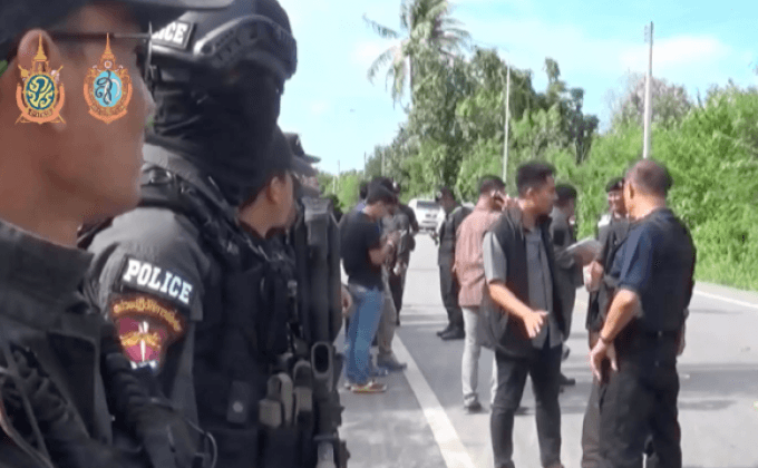 ตามจับ 4 คนร้ายยิง-ระเบิดในปั๊มที่ปัตตานี