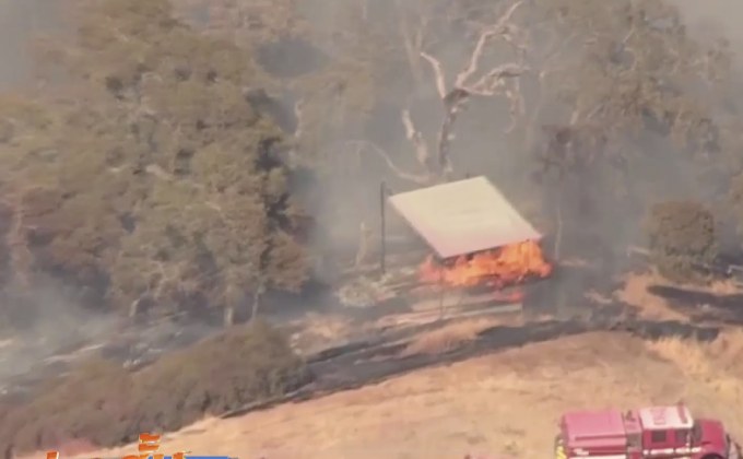 ​ไฟป่าในรัฐแคลิฟอร์เนียของสหรัฐฯ