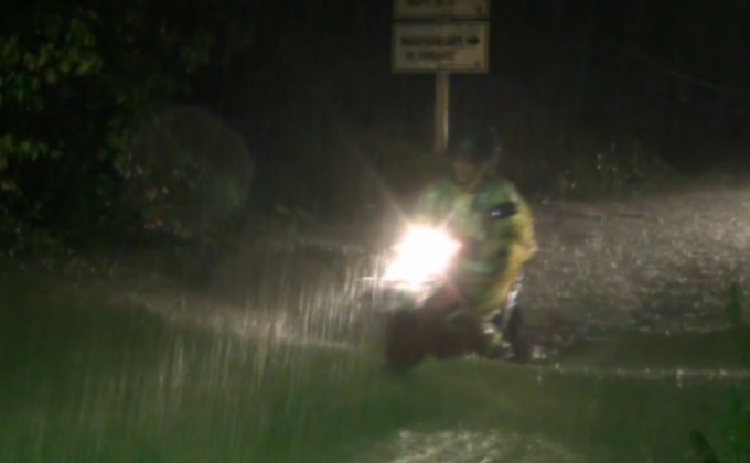 ฝนตกหนัก น้ำท่วมตัวเมือง จ.ตรัง