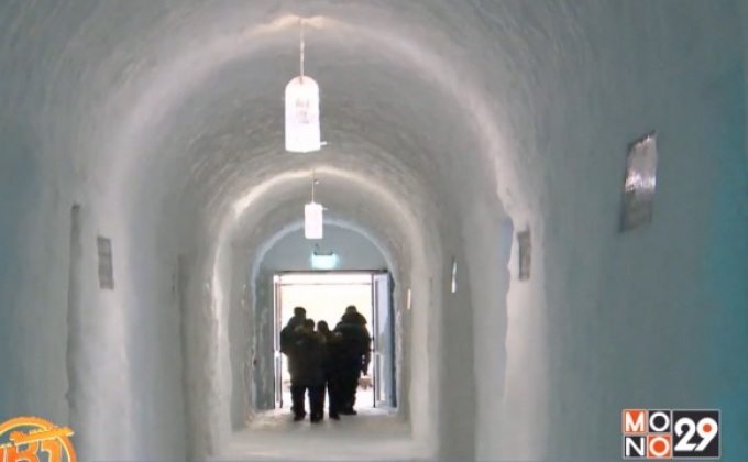 โรงแรมน้ำแข็งในสวีเดน