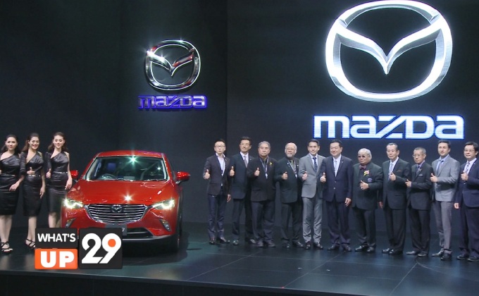 มาสด้าเผยโฉมยนตกรรมรุ่นใหม่ มาสด้า MX-5 RF และมาสด้า CX-3