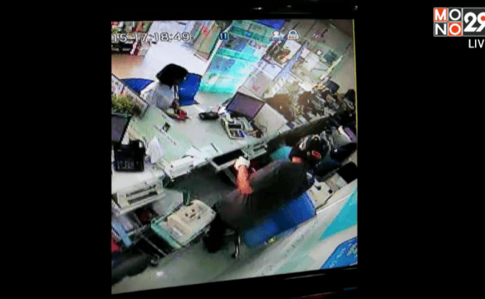 บุกเดี่ยวจี้ชิงทรัพย์ในธนาคาร จ.ปทุมธานี