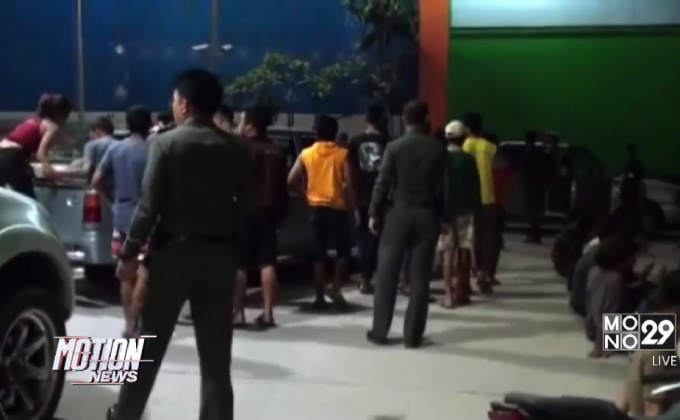 จับกุมเด็กแว้นซิ่งจักรยานยนต์กว่า 30 คัน จ.ชลบุรี