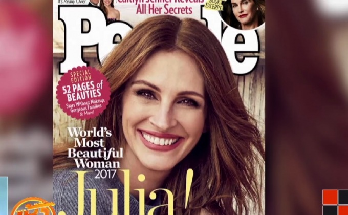 “พีเพิล” ยกย่อง “จูเลีย โรเบิร์ตส์” เป็นผู้หญิงสวยที่สุดในโลก