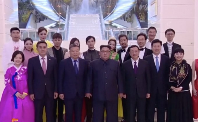 ผู้นำเกาหลีเหนือรับชมคอนเสิร์ตศิลปินจีน-เกาหลีเหนือ