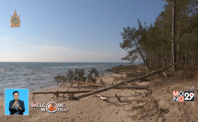 ปัญหาการกัดเซาะชายฝั่งทะเลในลัตเวีย