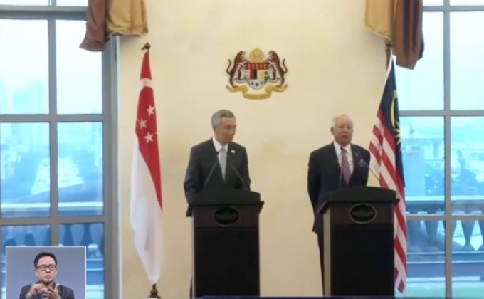 มาเลเซีย-สิงคโปร์ ลงนามสร้างทางรถไฟความเร็วสูง