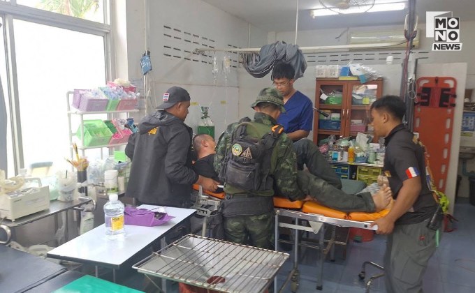 “กัมพูชา” ยิง BM-21 – ใช้โดรนสังหาร โจมตีฐานตชด. ศรีสะเกษ เจ็บ 8 นาย