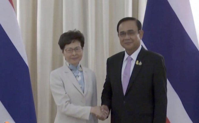 นายกฯให้กำลังใจผู้นำฮ่องกงแก้ปัญหาด้วยสันติ