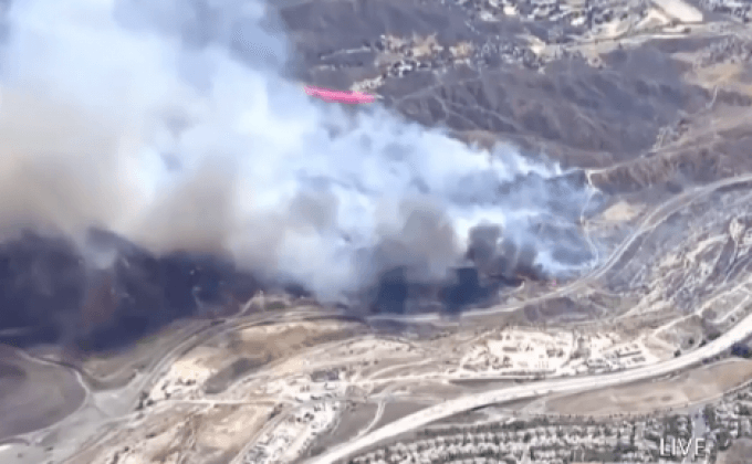 ไฟป่าในสหรัฐฯ