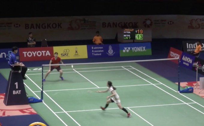 “ณิชชาอร” ประเดิมชัยศึกแบดฯไทยแลนด์ มาสเตอร์ส