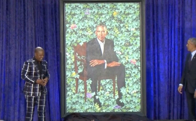 เผยโฉมภาพเหมือน “บารัก-มิเชล โอบามา”