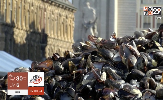 เทศกาลกินหอยแมลงภู่ในฝรั่งเศส