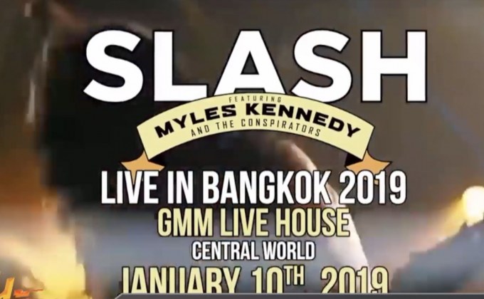 แถลงข่าว SLASH Feat. Myles Kennedy Live in Bangkok 