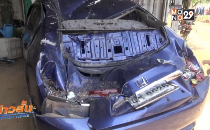 ช้างป่าบุกพังรถถึงหน้าบ้านพัก จ.ประจวบคีรีขันธ์