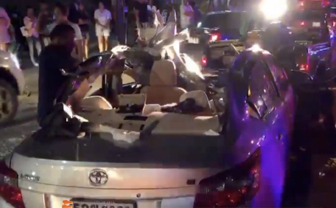 อุบัติเหตุรถชนกันหลายคัน ดับ 1