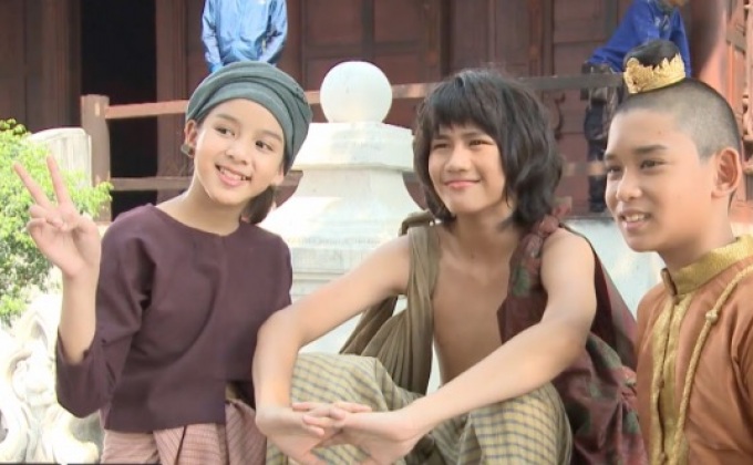 ติว – จ๊ะอี๋ พระนางรุ่นเด็ก ชวนดู  “ตำนานสมเด็จพระนเรศวรมหาราช เดอะซีรีส์”