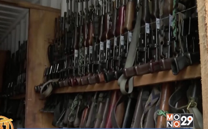 FARC ส่งมอบอาวุธ-ประกาศยุติสู้รบในโคลอมเบีย