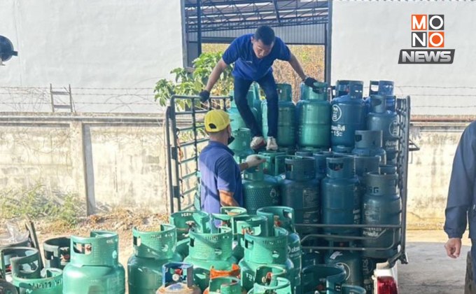 บช.ก. จับโรงบรรจุก๊าซหุงต้มลักลอบใช้ถังเครื่องหมายการค้า ปตท. ตรวจยึดของกลางมูลค่ากว่า 1 ล้านบาท