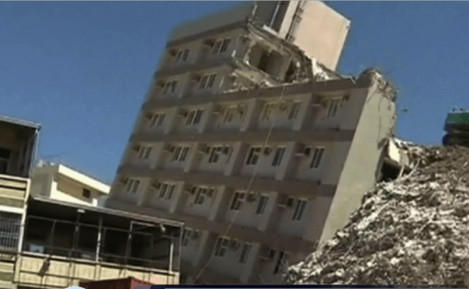 ไต้หวันขึ้นบัญชีตึกอันตราย 123 แห่ง