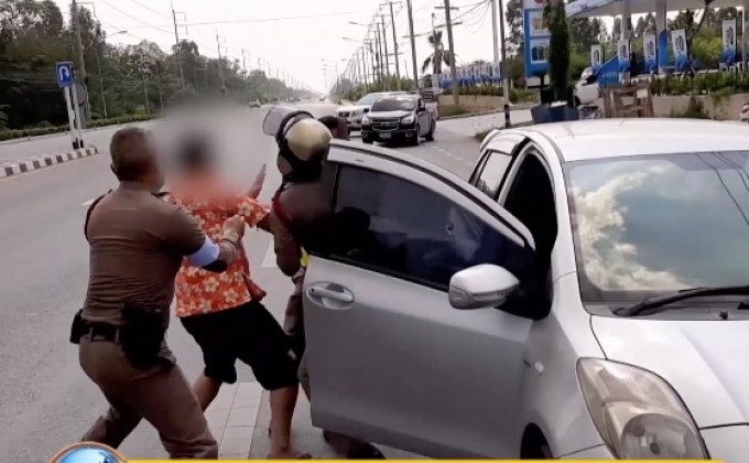 รวบได้ทัน หนุ่มค้ายาขณะหลบหนี