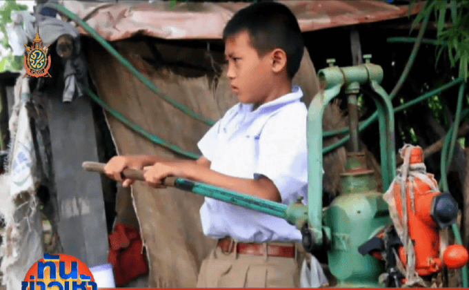 เด็กกตัญญูวัย 8 ขวบ ช่วยภาระครอบครัวเกินวัย