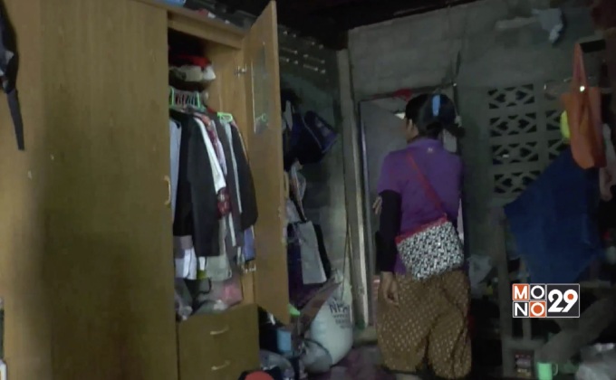 โจรขโมยทรัพย์สินบ้านแม่ค้าขายผลไม้ จ.บุรีรัมย์