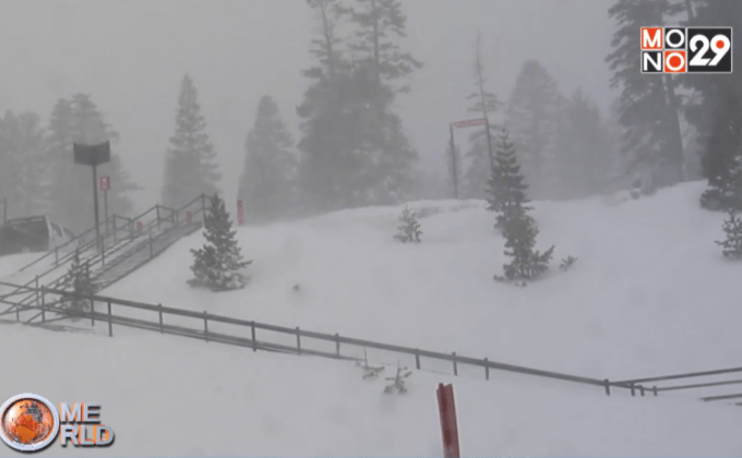 หิมะตกหนักในสหรัฐฯ