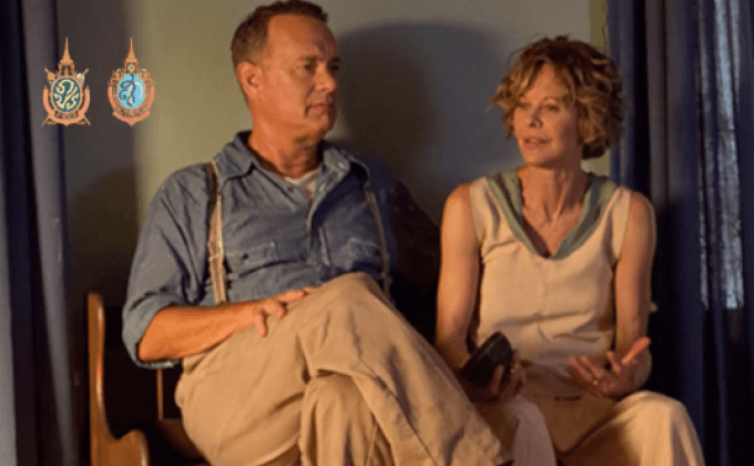 ภาพใหม่งานกำกับ “เม็ก ไรอัน” เผยภาพคู่พระเอกขาประจำ “ทอม แฮงค์ส”