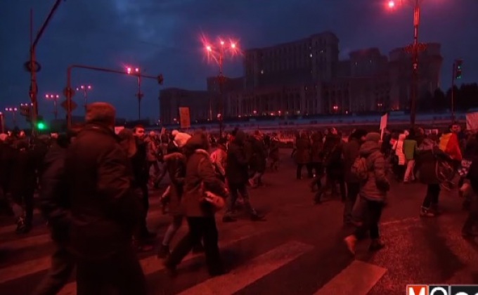 ประท้วงใหญ่ในโรมาเนีย