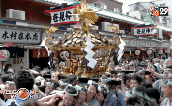 เทศกาลแห่ศาลเจ้าในญี่ปุ่น