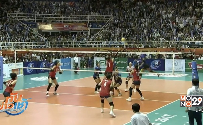 ลูกยางสาวไทยพ่ายเกาหลีใต้ กอดคอไปชิงแชมป์โลก