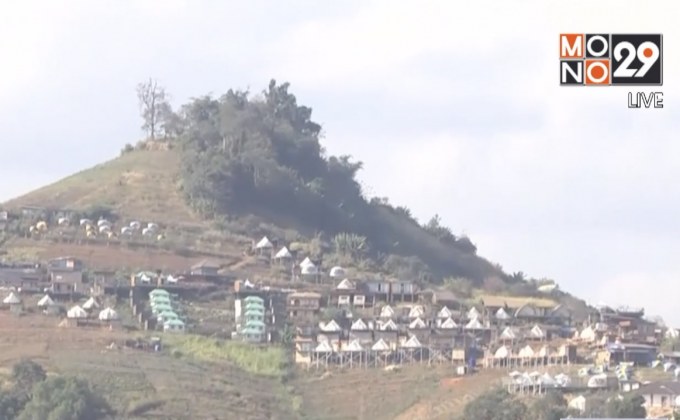 รื้อถอนแล้ว 3 ราย สิ่งปลูกสร้างรุกดอยม่อนแจ่ม