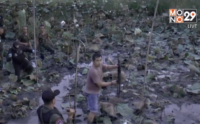 ตรวจพบอาวุธสงคราม จ.ฉะเชิงเทรา