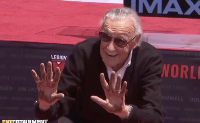 “สแตน ลี” ประทับตราลงชื่อตำนานแห่งฮอลลีวูด