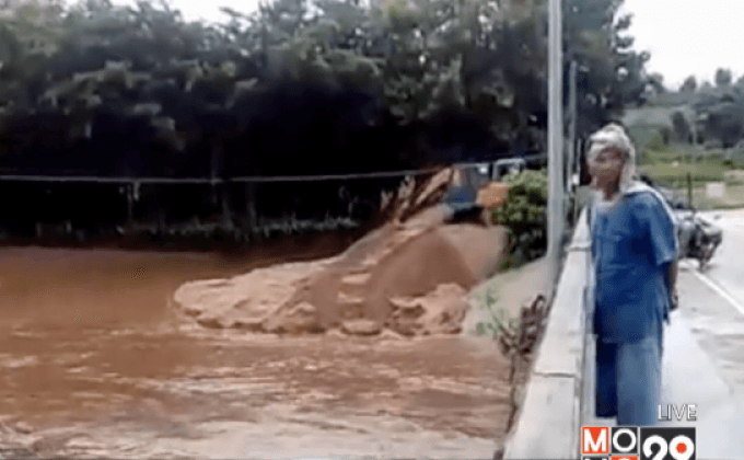 น้ำป่าทะลักท่วมเชียงใหม่และพะเยา