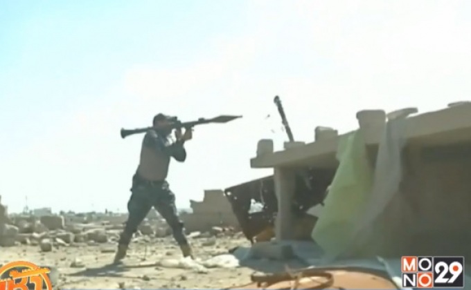 อิรักเผยภาพโจมตี IS ในเมืองโมซูล