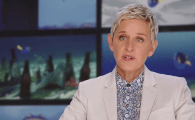 “เอลเลน ดีเจนเนอเรส” เปิดใจถึงปลา “ดอรี่” และปลาเลสเบี้ยนในหนัง