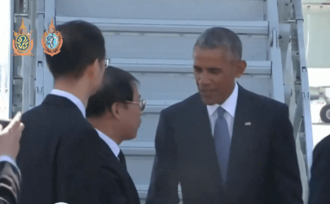 โอบามาชี้เหตุมีปากเสียงที่สนามบินสะท้อนความแตกต่างสหรัฐ-จีน