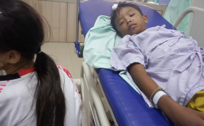 คนร้ายยิงเด็กชาย 9 ขวบ อาการสาหัส