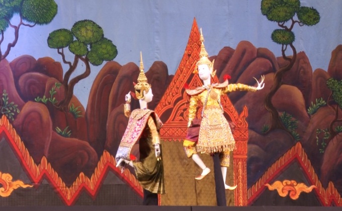 มหรสพสมโภช หุ่นหลวงหุ่นกระบอก