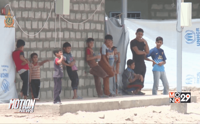 ผู้ลี้ภัยในอิรักเผชิญปัญหาคลื่นความร้อน