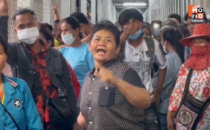 ชาวกัมพูชาตกค้างกว่า 500 คน โวยป่วนหน้าด่านจะกลับประเทศ