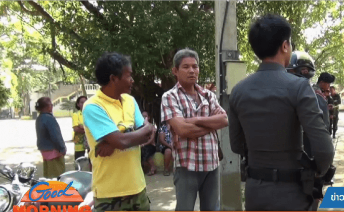 ชาวบ้านปิดล้อมวัด เหตุไม่พอใจเจ้าอาวาส