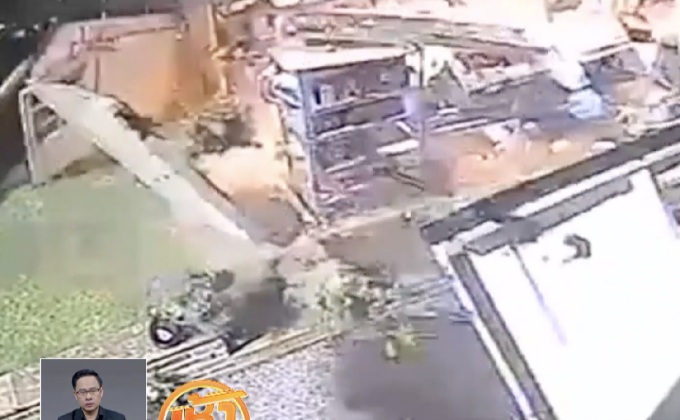 เรือนเพาะชำในอังกฤษระเบิด