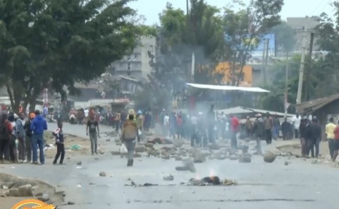 ประท้วงเลือกตั้งผู้นำเคนย่า