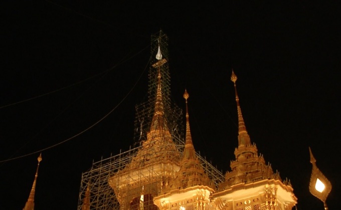 พระเมรุมาศ เสร็จสมบูรณ์วันนี้